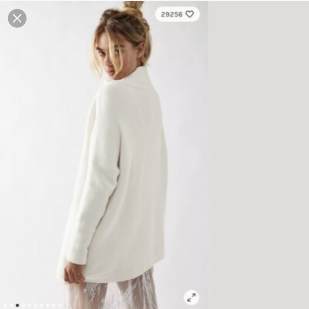 O’Neil Oversized Cotton Terry Tunic Sweater - Picture 15 of 15